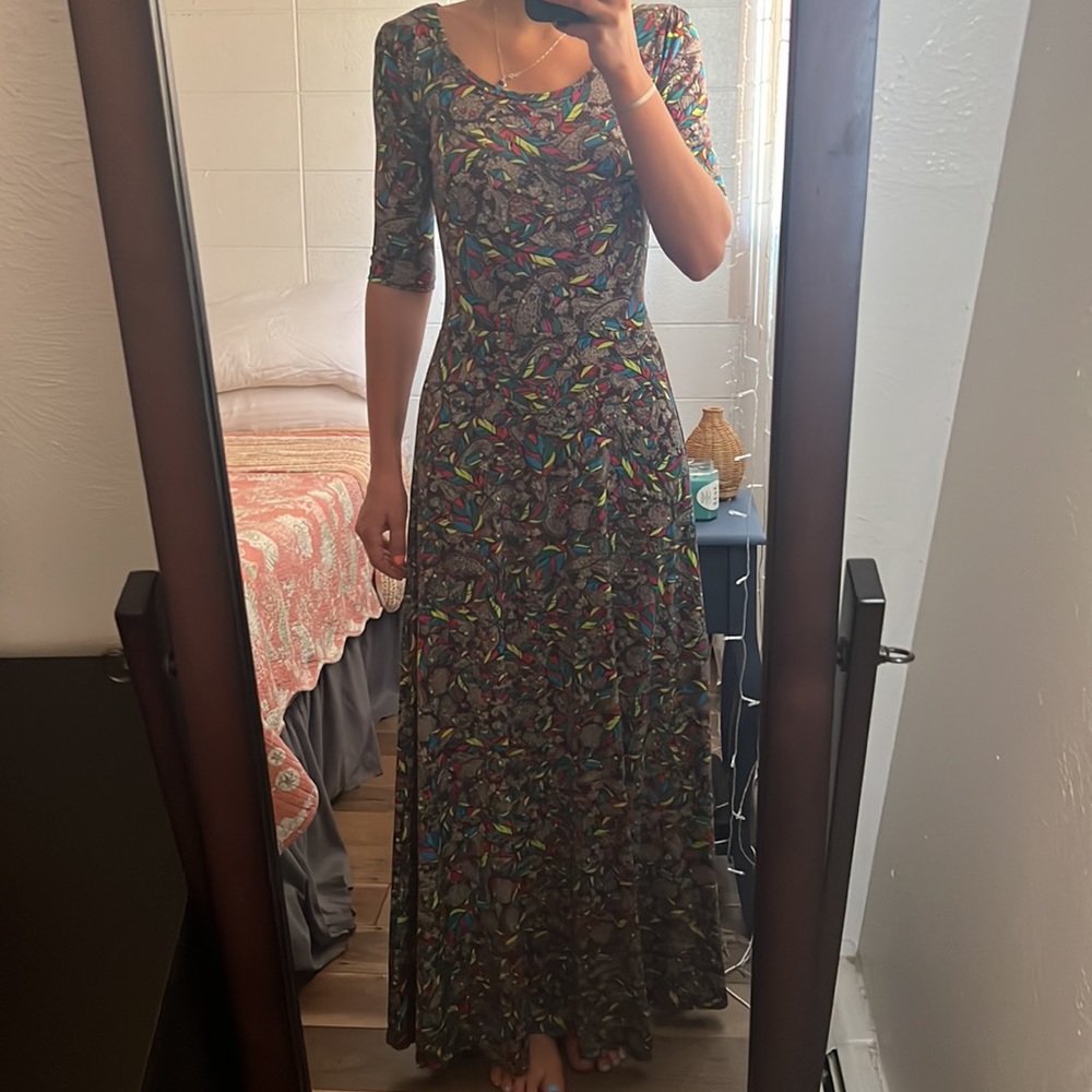 NWOT lularoe maxi dress, small